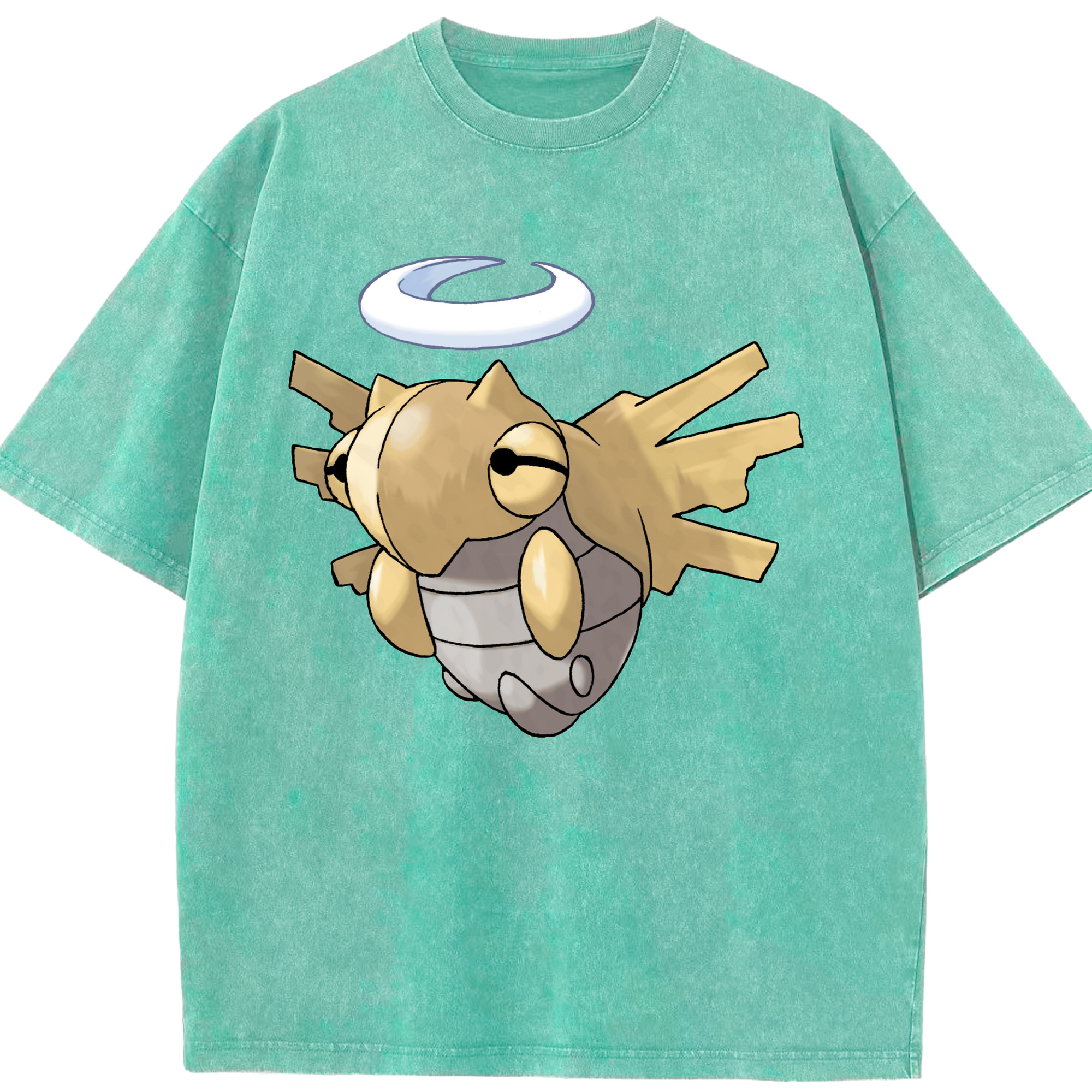 （画像用） ポケットモンスター Pokémon 綿100% ヴィンテージ風 半袖Tシャツ（フロントプリント）